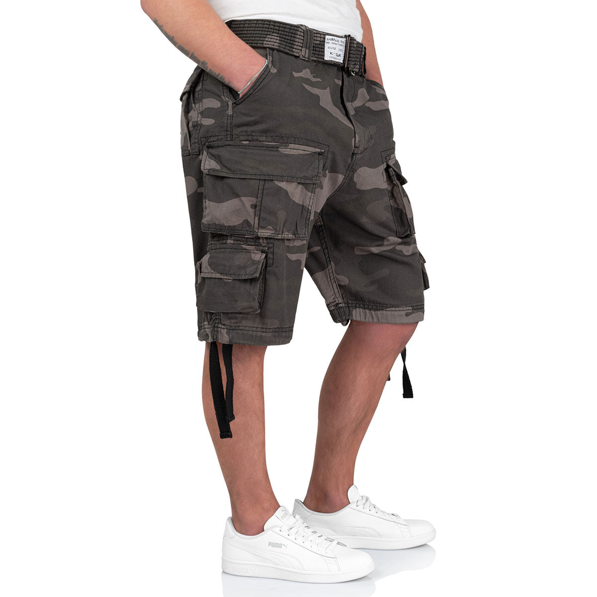 Division Herren Cargo Shorts Detailansicht